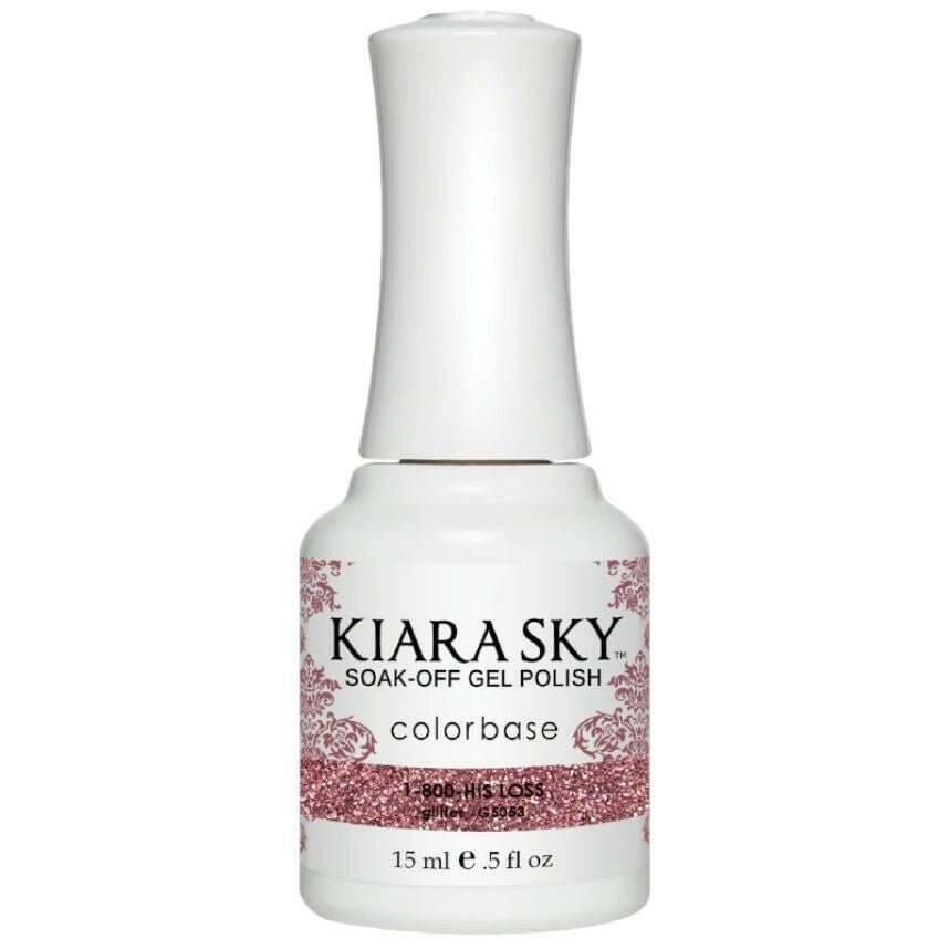G5053, 1 - 800 - His Loss Gel Polish by Kiara Sky - thePINKchair.ca - Gel Polish - Kiara Sky
