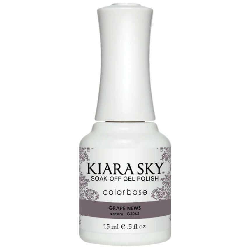 G5062, Grape News! Gel Polish by Kiara Sky - thePINKchair.ca - Gel Polish - Kiara Sky