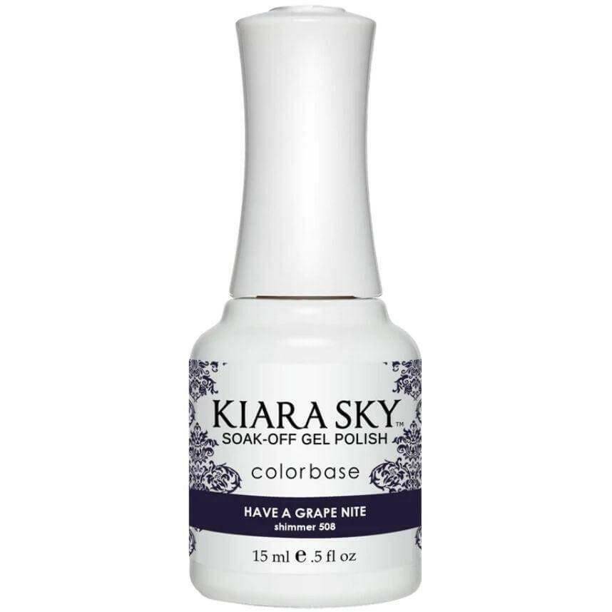 G508, Have a Grape Nite Gel Polish by Kiara Sky - thePINKchair.ca - Gel Polish - Kiara Sky