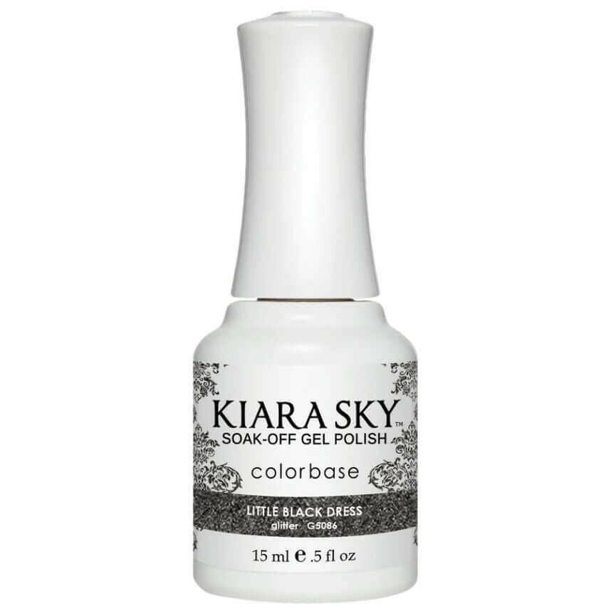 G5086, Little Black Dress Gel Polish by Kiara Sky - thePINKchair.ca - Gel Polish - Kiara Sky