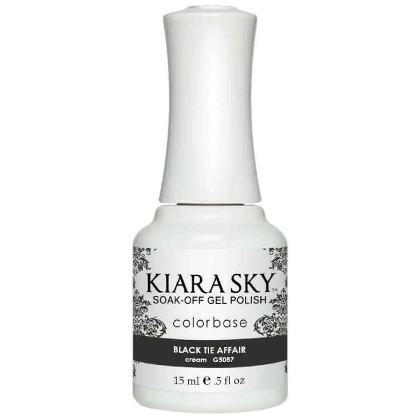 G5087, Black Tie Affair Gel Polish by Kiara Sky - thePINKchair.ca - Gel Polish - Kiara Sky