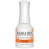 G5090, Peachy Keen Gel Polish by Kiara Sky - thePINKchair.ca - Gel Polish - Kiara Sky
