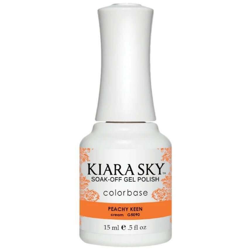 G5090, Peachy Keen Gel Polish by Kiara Sky - thePINKchair.ca - Gel Polish - Kiara Sky