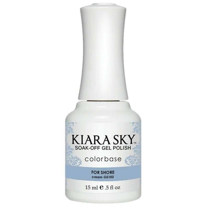 G5102, For Shore Gel Polish by Kiara Sky - thePINKchair.ca - Gel Polish - Kiara Sky