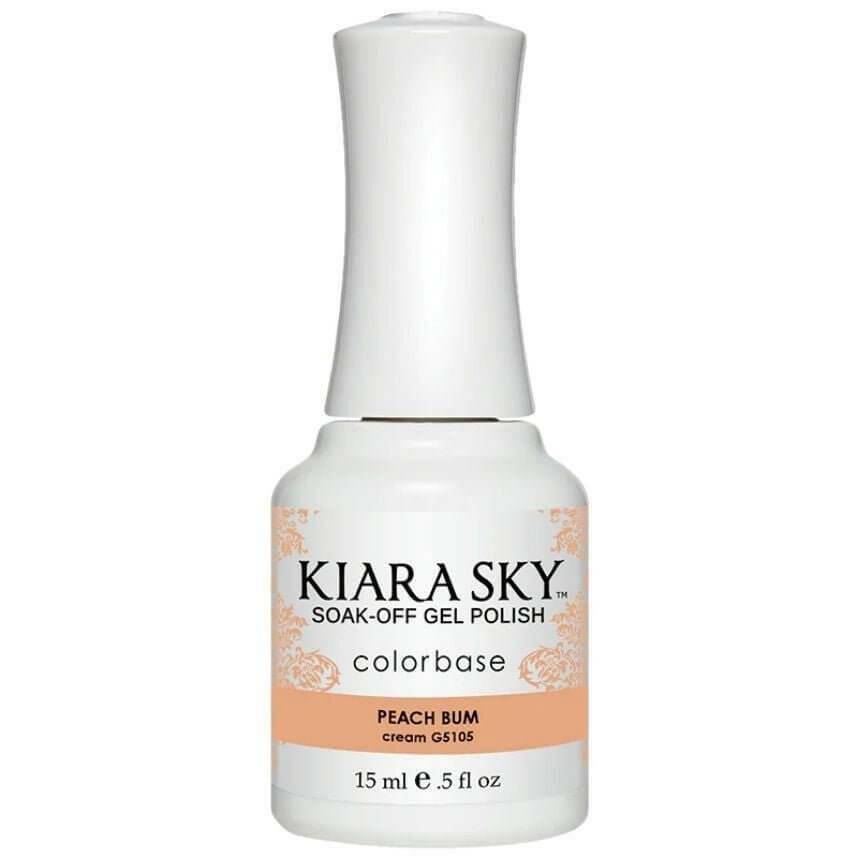 G5105, Peach Bum Gel Polish by Kiara Sky - thePINKchair.ca - Gel Polish - Kiara Sky