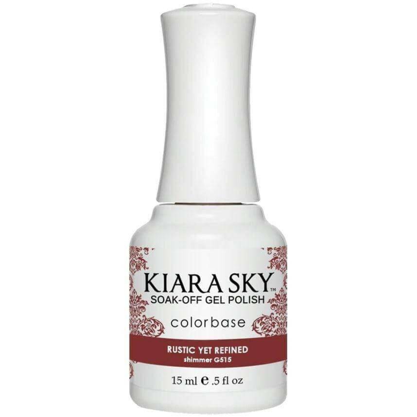 G515, Rustic Yet Refined Gel Polish by Kiara Sky - thePINKchair.ca - Gel Polish - Kiara Sky