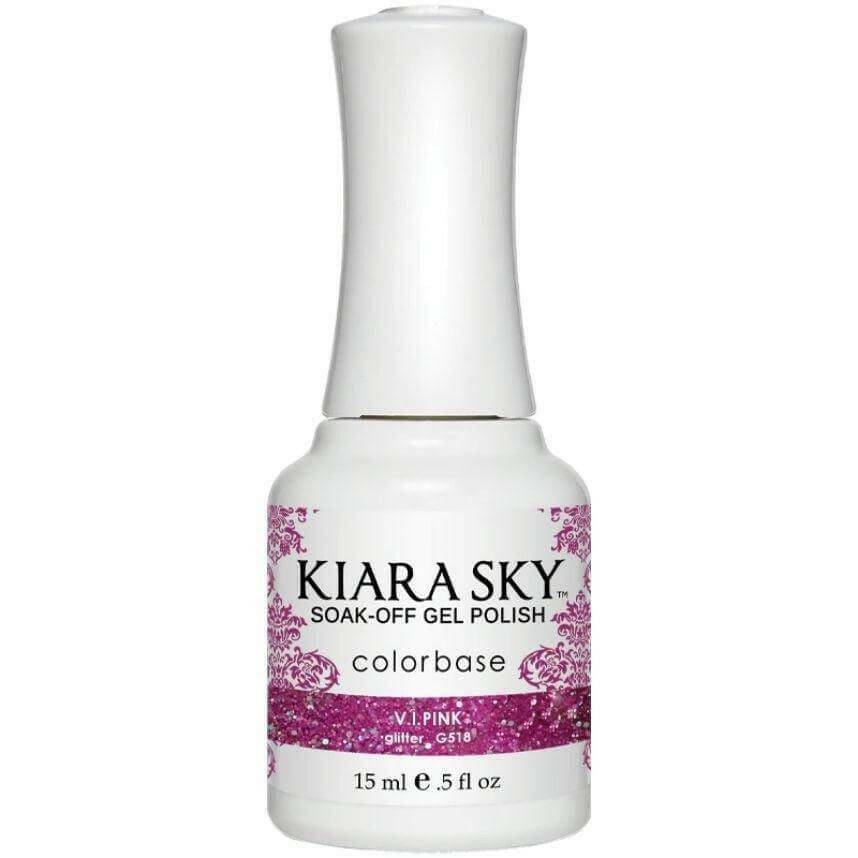 G518, V.I.Pink Gel Polish by Kiara Sky - thePINKchair.ca - Gel Polish - Kiara Sky