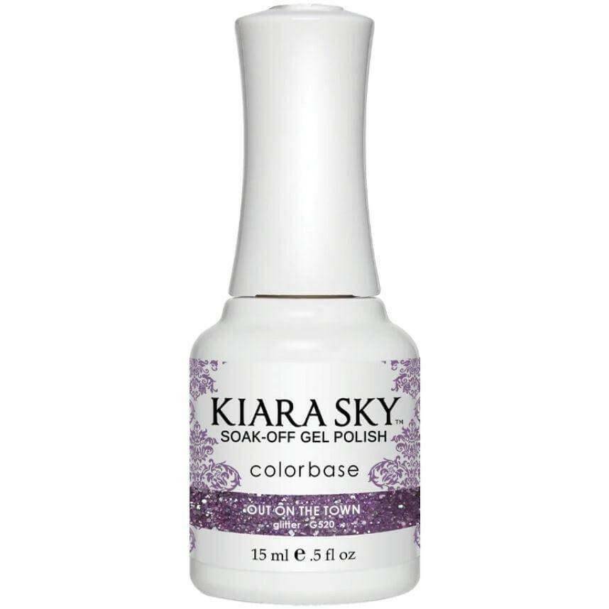 G520, Out on the Town Gel Polish by Kiara Sky - thePINKchair.ca - Gel Polish - Kiara Sky