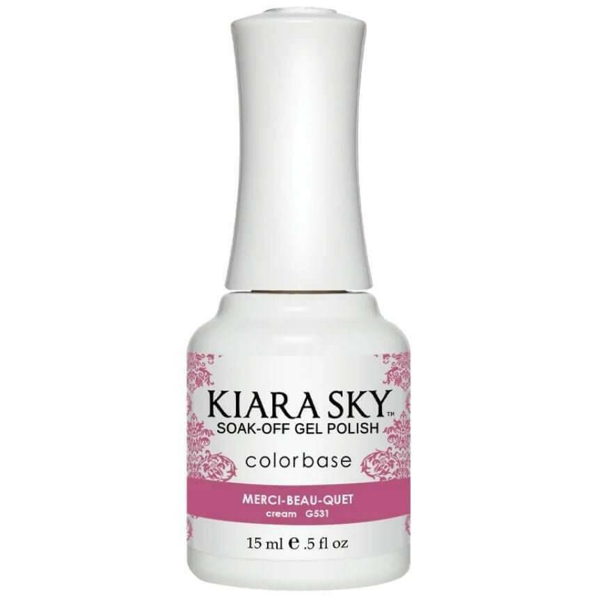 G531, Merci - Beau - Quet Gel Polish by Kiara Sky - thePINKchair.ca - Gel Polish - Kiara Sky