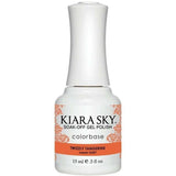 G542, Twizzly Tangerine Gel Polish by Kiara Sky - thePINKchair.ca - Gel Polish - Kiara Sky