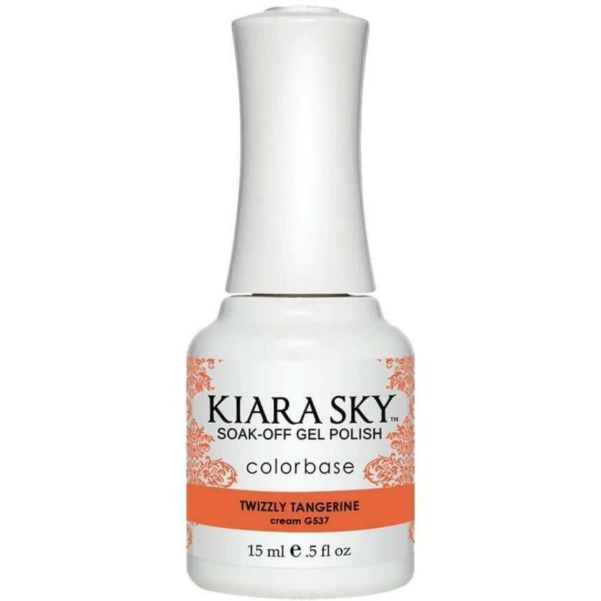 G542, Twizzly Tangerine Gel Polish by Kiara Sky - thePINKchair.ca - Gel Polish - Kiara Sky