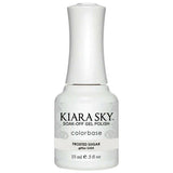 G555, Frosted Sugar Gel Polish by Kiara Sky