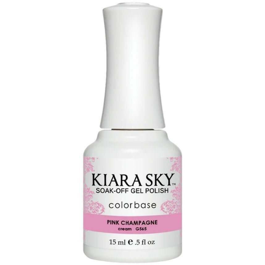 G565, Pink Champagne Gel Polish by Kiara Sky - thePINKchair.ca - Gel Polish - Kiara Sky