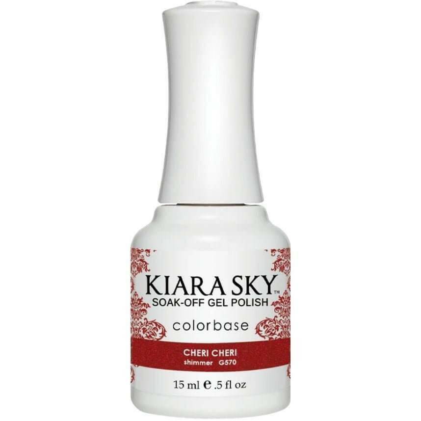 G570, Cheri Cheri Gel Polish by Kiara Sky - thePINKchair.ca - Gel Polish - Kiara Sky