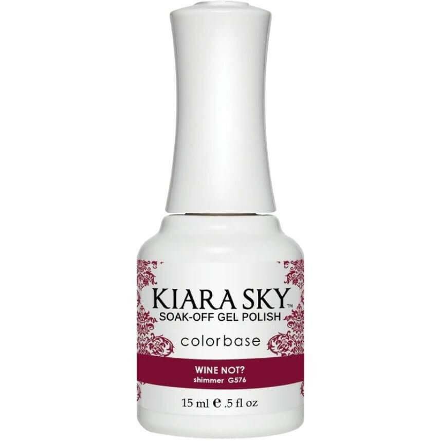 G576, Wine Not? Gel Polish by Kiara Sky - thePINKchair.ca - Gel Polish - Kiara Sky