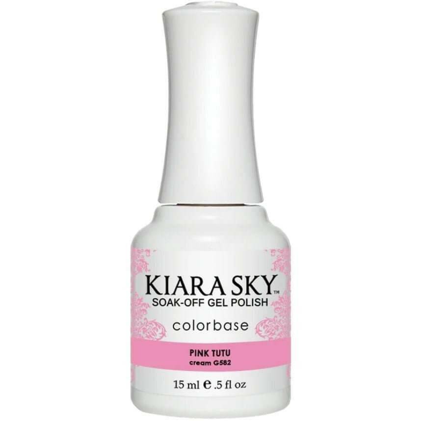 G582, Pink Tutu Gel Polish by Kiara Sky - thePINKchair.ca - Gel Polish - Kiara Sky