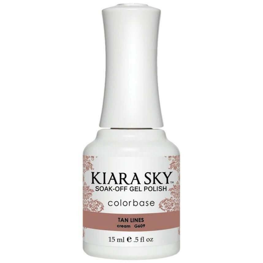 G609, Tan Lines Gel Polish by Kiara Sky - thePINKchair.ca - Gel Polish - Kiara Sky