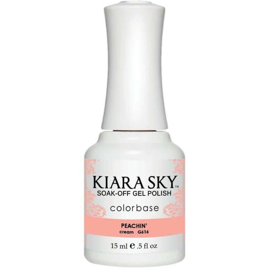 G616, Peachin' Gel Polish by Kiara Sky - thePINKchair.ca - Gel Polish - Kiara Sky