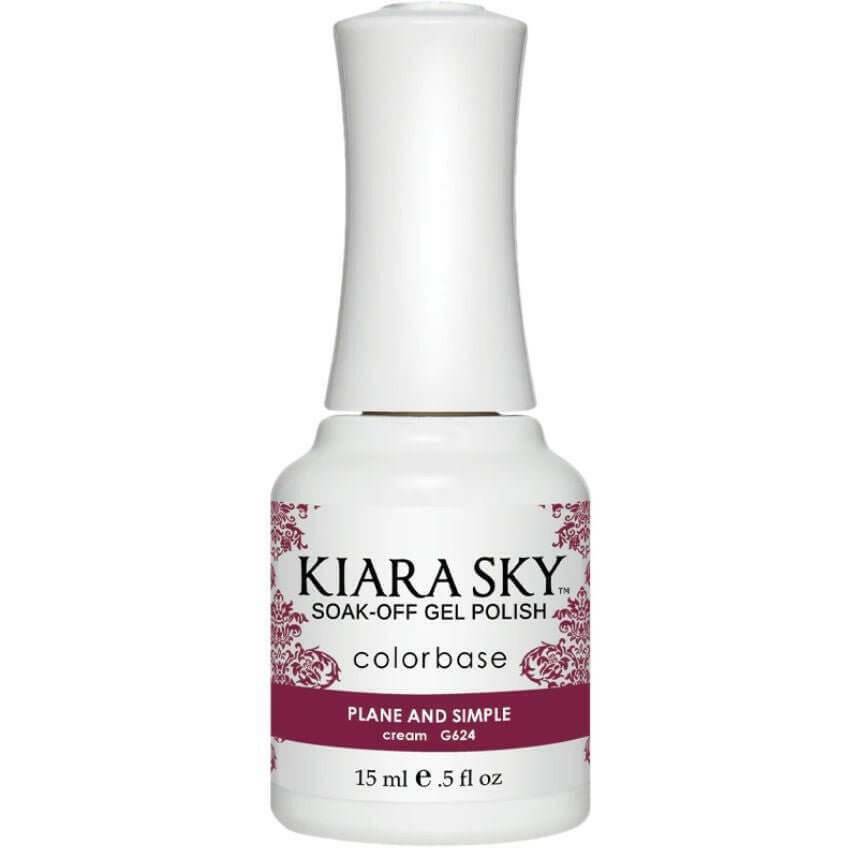 G624, Plane and Simple Gel Polish by Kiara Sky - thePINKchair.ca - Gel Polish - Kiara Sky