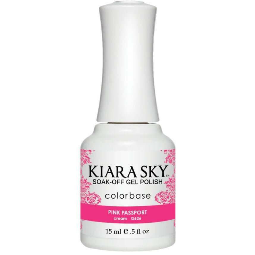 G626, Pink Passport Gel Polish by Kiara Sky - thePINKchair.ca - Gel Polish - Kiara Sky