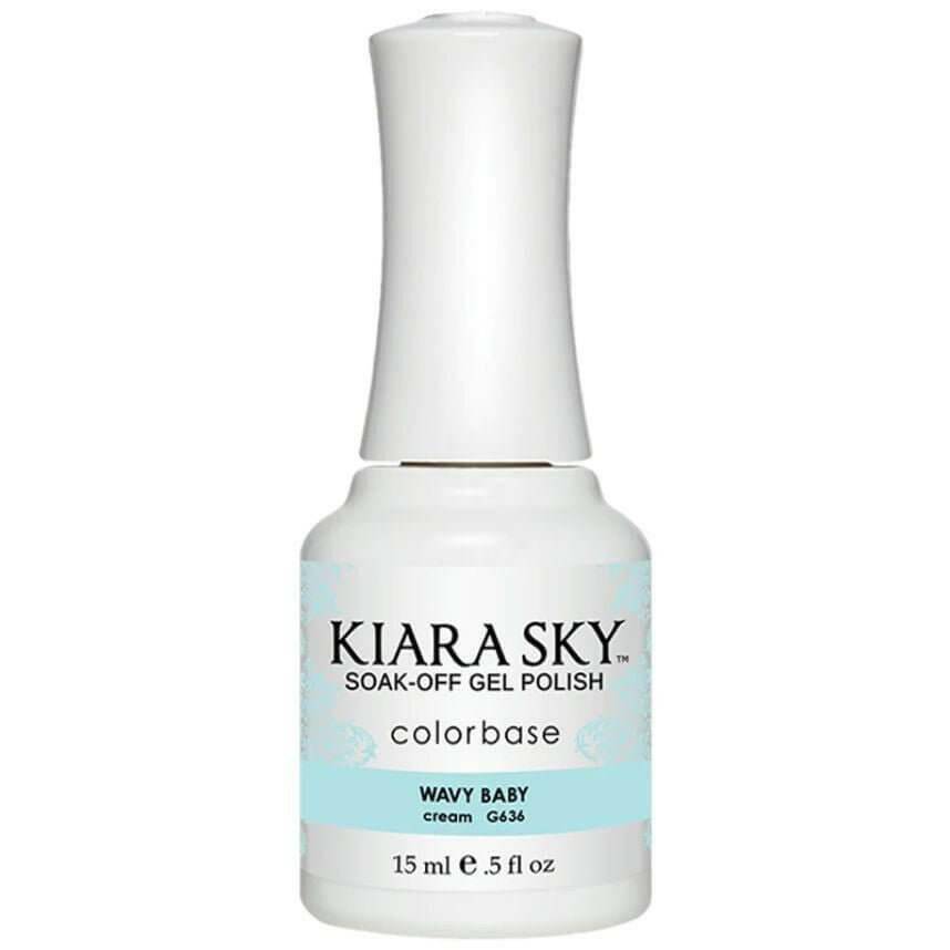 G636, Wavy Baby Gel Polish by Kiara Sky - thePINKchair.ca - Gel Polish - Kiara Sky