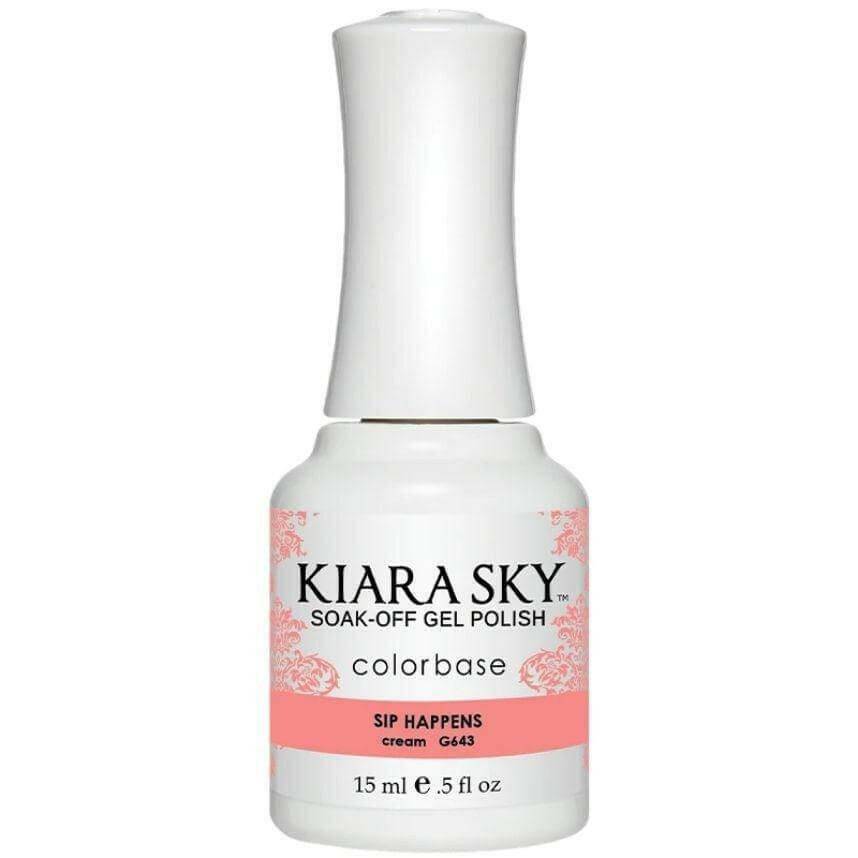 G643, Sip Happens Gel Polish by Kiara Sky - thePINKchair.ca - Gel Polish - Kiara Sky