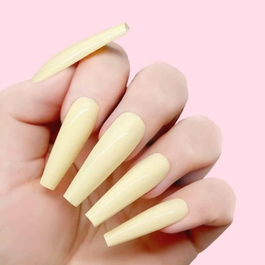 G645, White Peach Gel Polish by Kiara Sky - thePINKchair.ca - Gel Polish - Kiara Sky