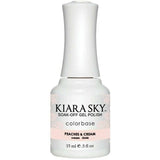 G646, Peaches and Cream Gel Polish by Kiara Sky