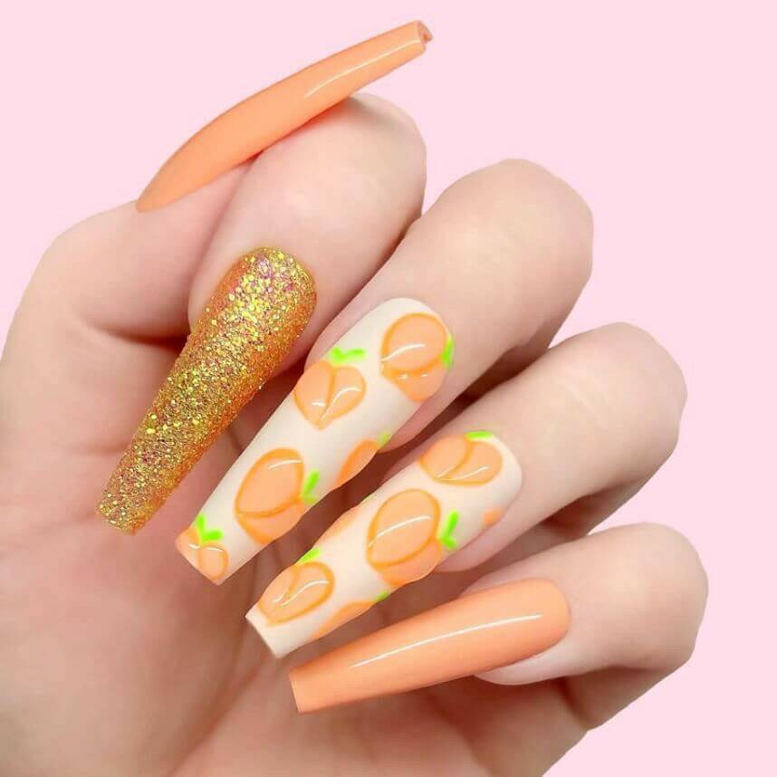 G647, RSVPeach Gel Polish by Kiara Sky - thePINKchair.ca - Gel Polish - Kiara Sky