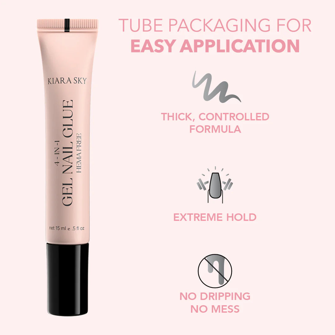 4-in-1 Gel Nail Glue - thePINKchair.ca