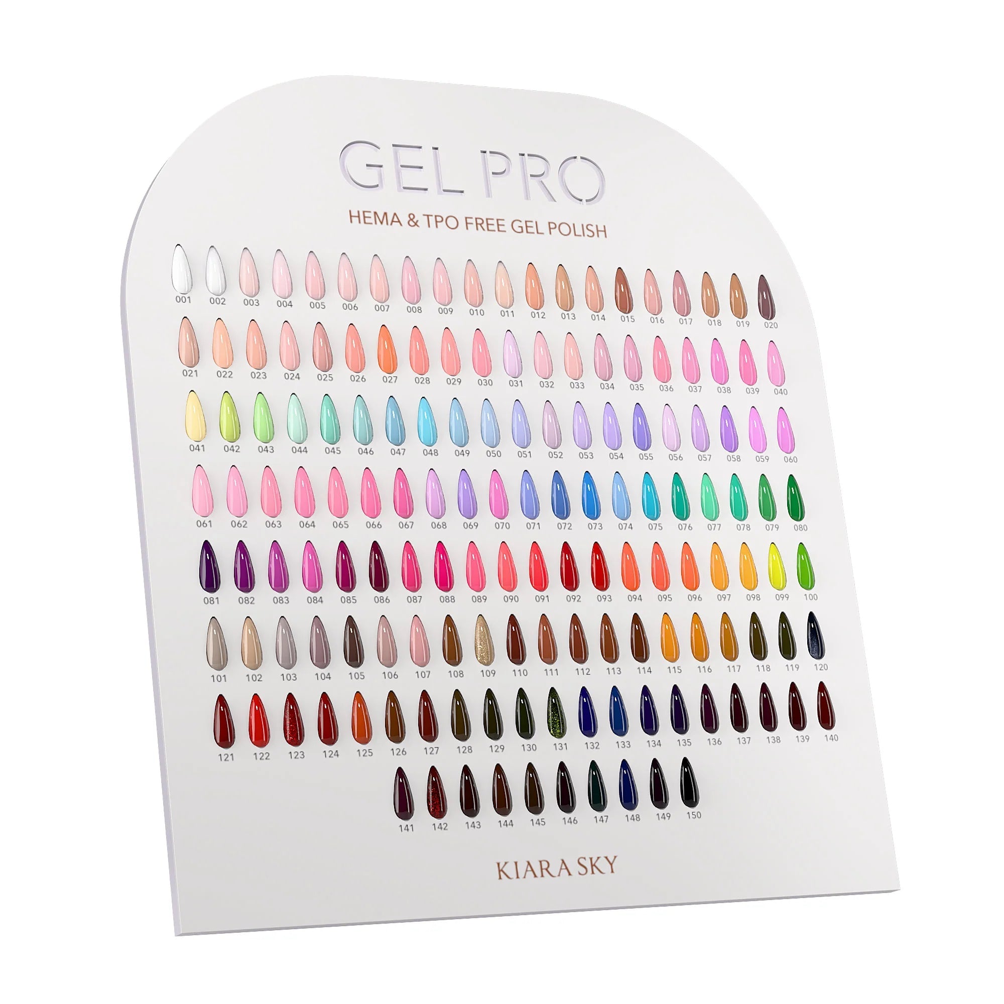 Gel PRO Nail Swatch Display - thePINKchair.ca - Odds & Ends - Kiara Sky