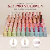 Gel PRO Volume 1 | 50 HEMA-Free Gel Colors - thePINKchair.ca - gel polish - Kiara Sky