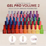Gel PRO Volume 2 | 50 HEMA-Free Gel Colors - thePINKchair.ca - gel polish - Kiara Sky