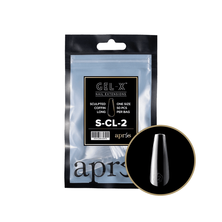Gel - X® Coffin Refill (50pcs) - thePINKchair.ca - Tips - Apres