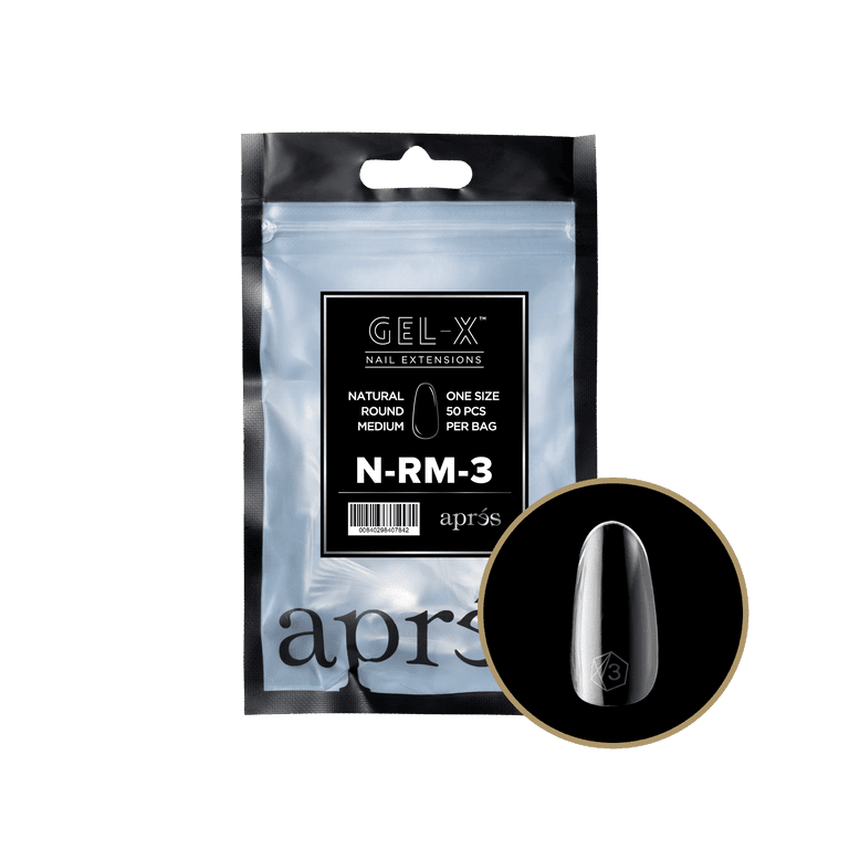 Gel - X Round Refill (50pcs) - thePINKchair.ca - Tips - Apres