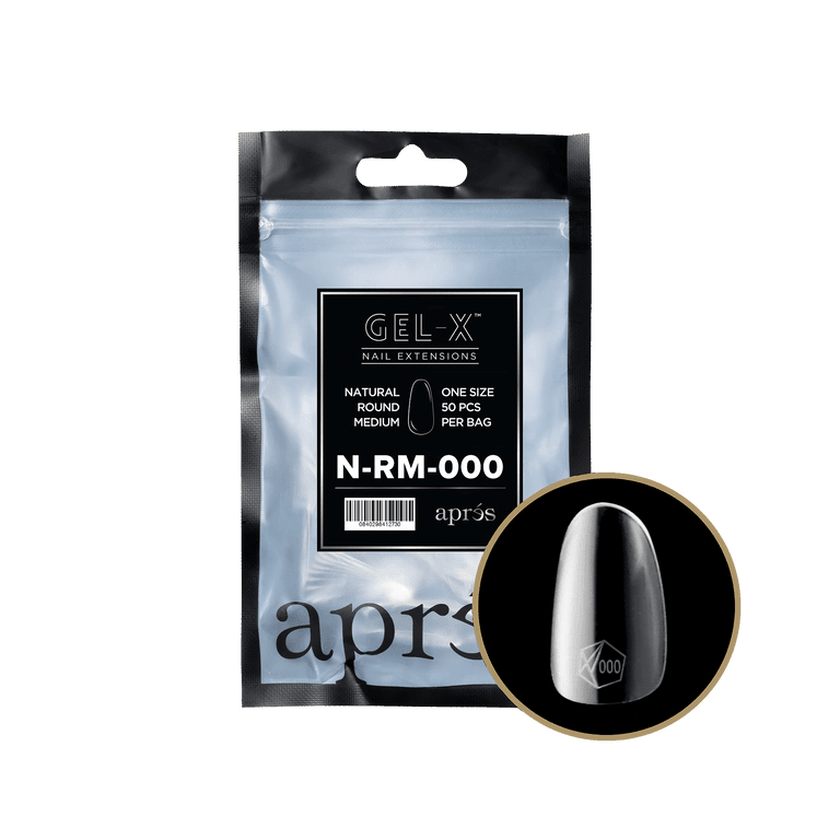 Gel - X Round Refill (50pcs) - thePINKchair.ca - Tips - Apres
