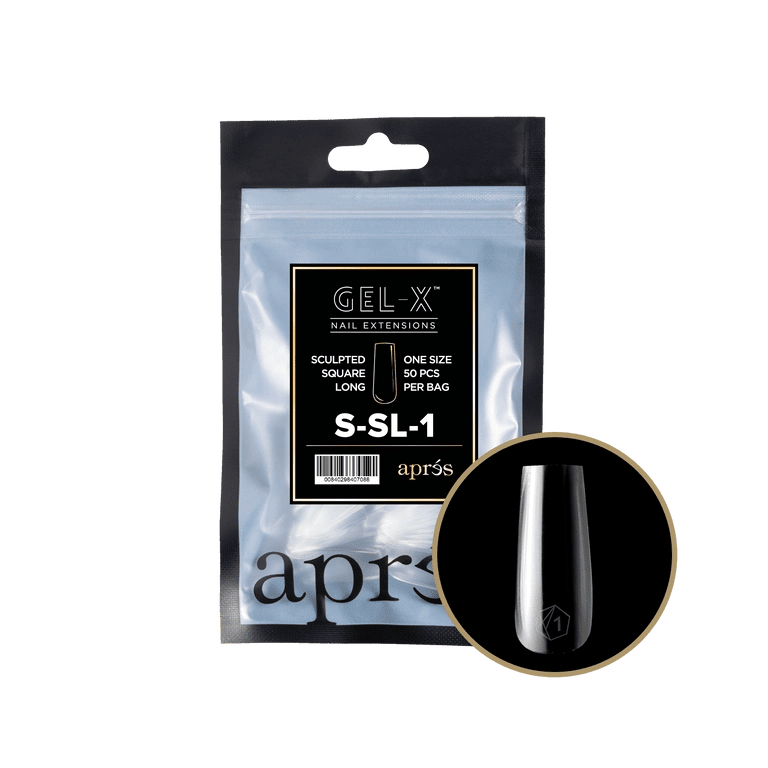 Gel - X® Square Refill (50pcs) - thePINKchair.ca - Tips - Apres