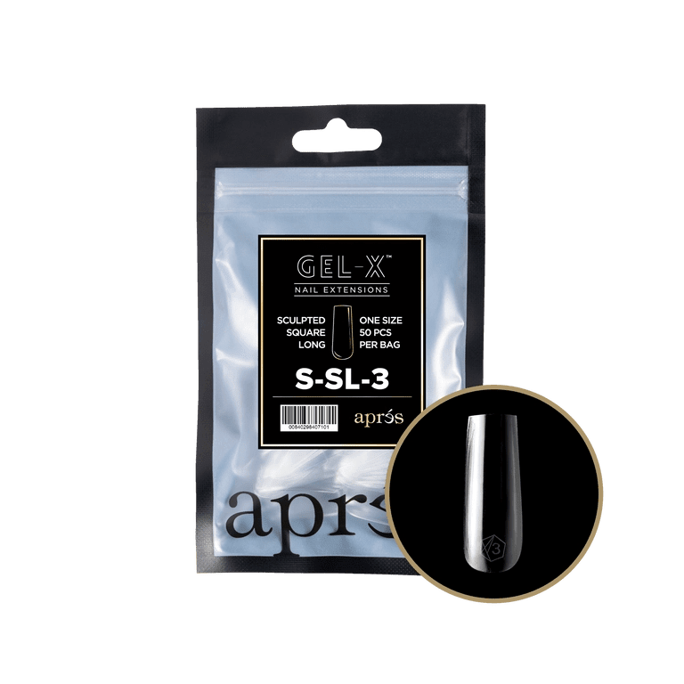 Gel - X® Square Refill (50pcs) - thePINKchair.ca - Tips - Apres
