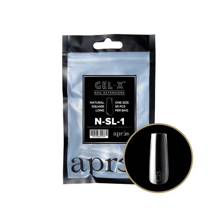 Gel - X® Square Refill (50pcs) - thePINKchair.ca - Tips - Apres