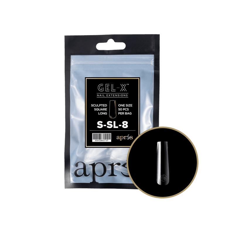 Gel - X® Square Refill (50pcs) - thePINKchair.ca - Tips - Apres
