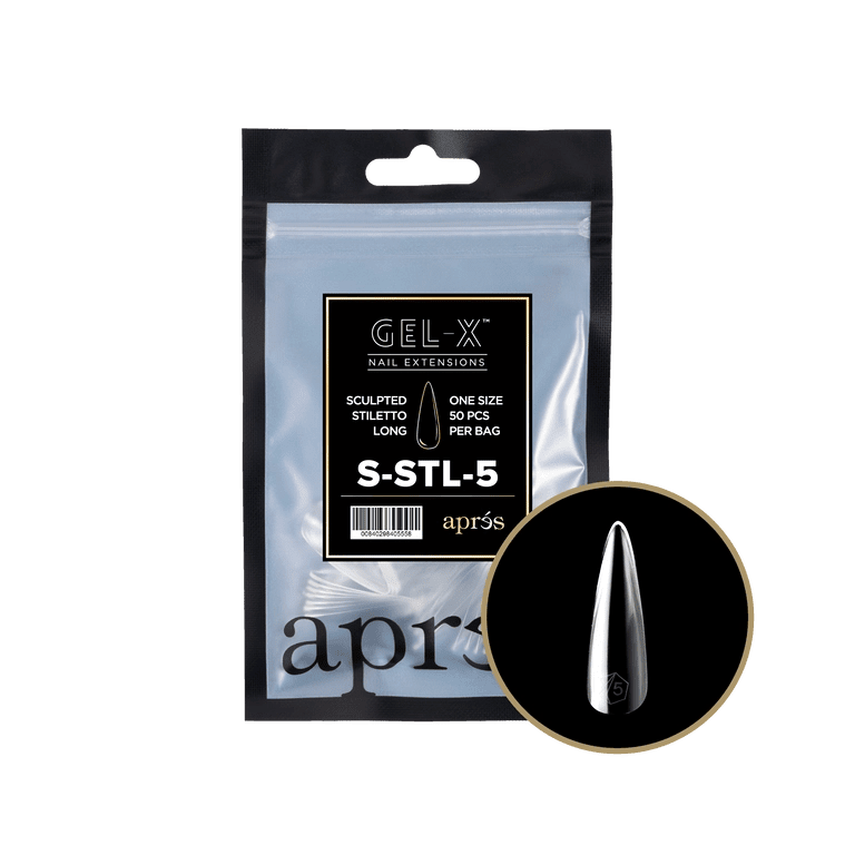 Gel - X® Stiletto Refill (50pcs) - thePINKchair.ca - Tips - Apres