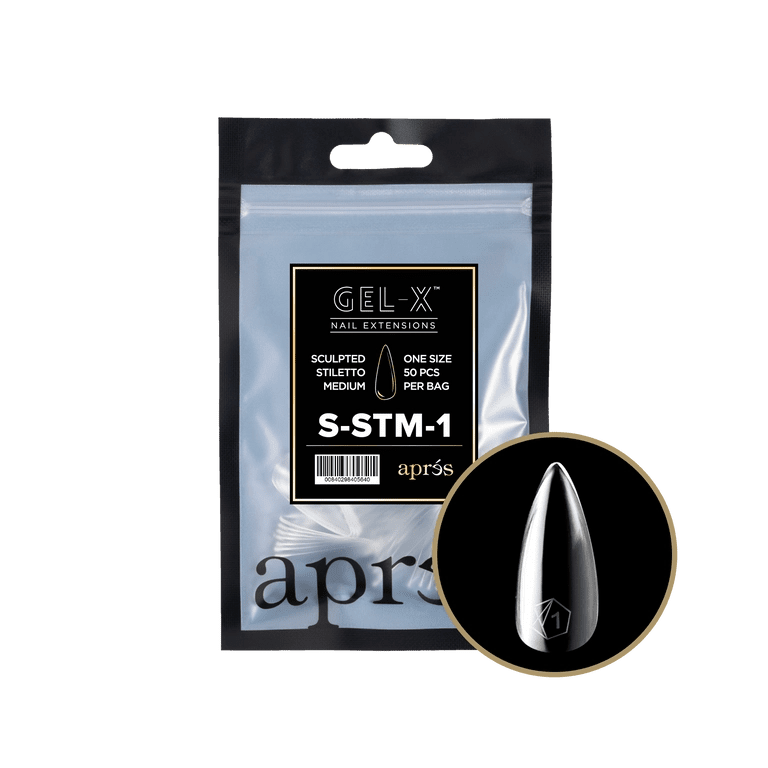 Gel - X® Stiletto Refill (50pcs) - thePINKchair.ca - Tips - Apres