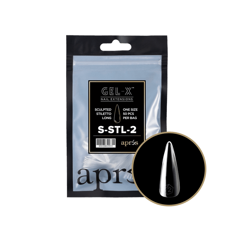 Gel - X® Stiletto Refill (50pcs) - thePINKchair.ca - Tips - Apres