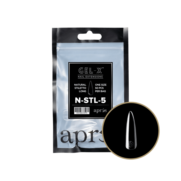 Gel - X® Stiletto Refill (50pcs) - thePINKchair.ca - Tips - Apres