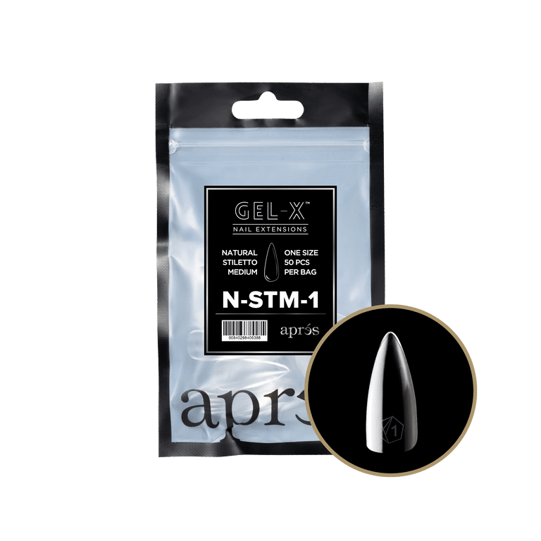 Gel - X® Stiletto Refill (50pcs) - thePINKchair.ca - Tips - Apres