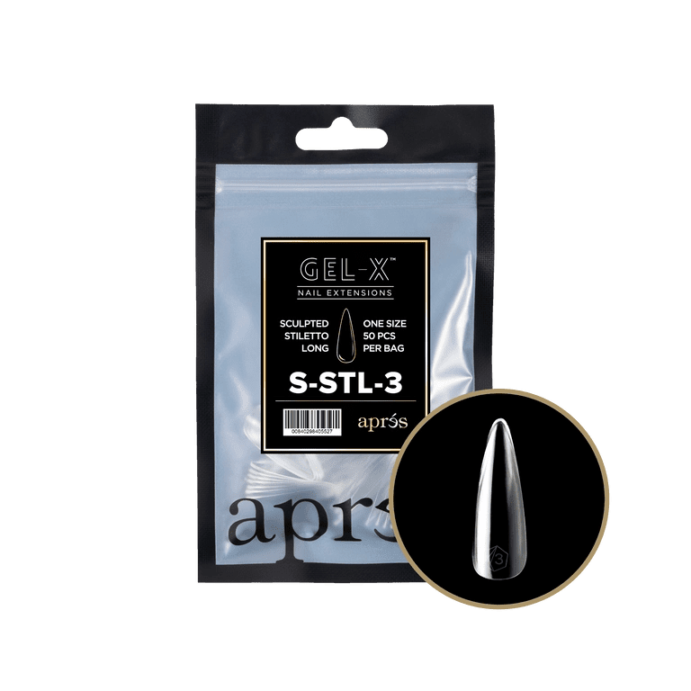 Gel - X® Stiletto Refill (50pcs) - thePINKchair.ca - Tips - Apres