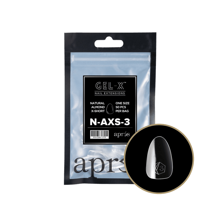 Gel - X® XS Almond Refill (50pcs) - thePINKchair.ca - Tips - Apres