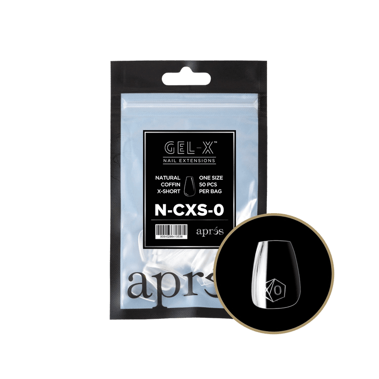 Gel - X® XS Coffin Refill (50pcs) - thePINKchair.ca - Tips - Apres