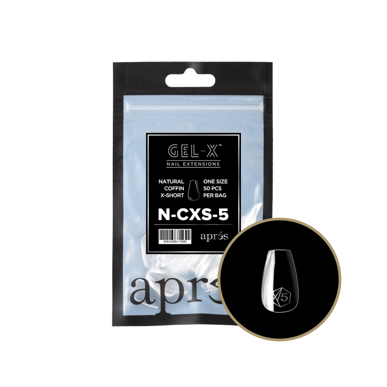 Gel - X® XS Coffin Refill (50pcs) - thePINKchair.ca - Tips - Apres