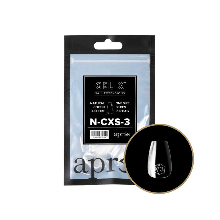 Gel - X® XS Coffin Refill (50pcs) - thePINKchair.ca - Tips - Apres
